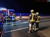 VU LKW - Person eingeklemmt, A3 Richtung Würzburg, 04.04.2023